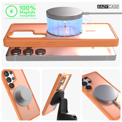 Samsung Galaxy S25 Ultra Bumper Hülle mit MagSafe Magnetring 