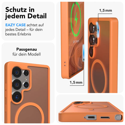 Samsung Galaxy S25 Ultra Bumper Hülle mit MagSafe Magnetring 