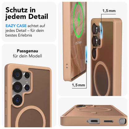 Samsung Galaxy S25 Ultra Bumper Hülle mit MagSafe Magnetring 