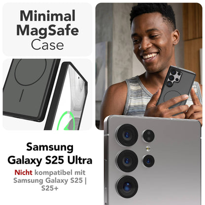 Samsung Galaxy S25 Ultra Bumper Hülle mit MagSafe Outdoor Case 