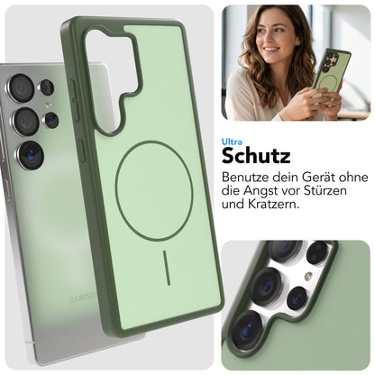 Samsung Galaxy S25 Ultra Bumper Hülle mit MagSafe Outdoor Case 