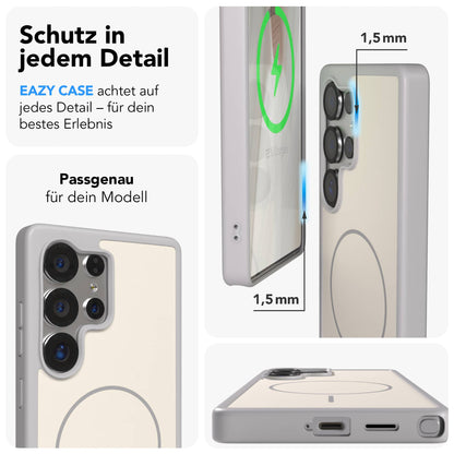 Samsung Galaxy S25 Ultra Bumper Hülle mit MagSafe Outdoor Case 