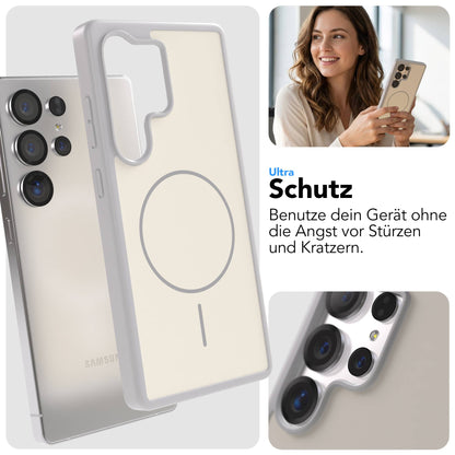 Samsung Galaxy S25 Ultra Bumper Hülle mit MagSafe Outdoor Case 