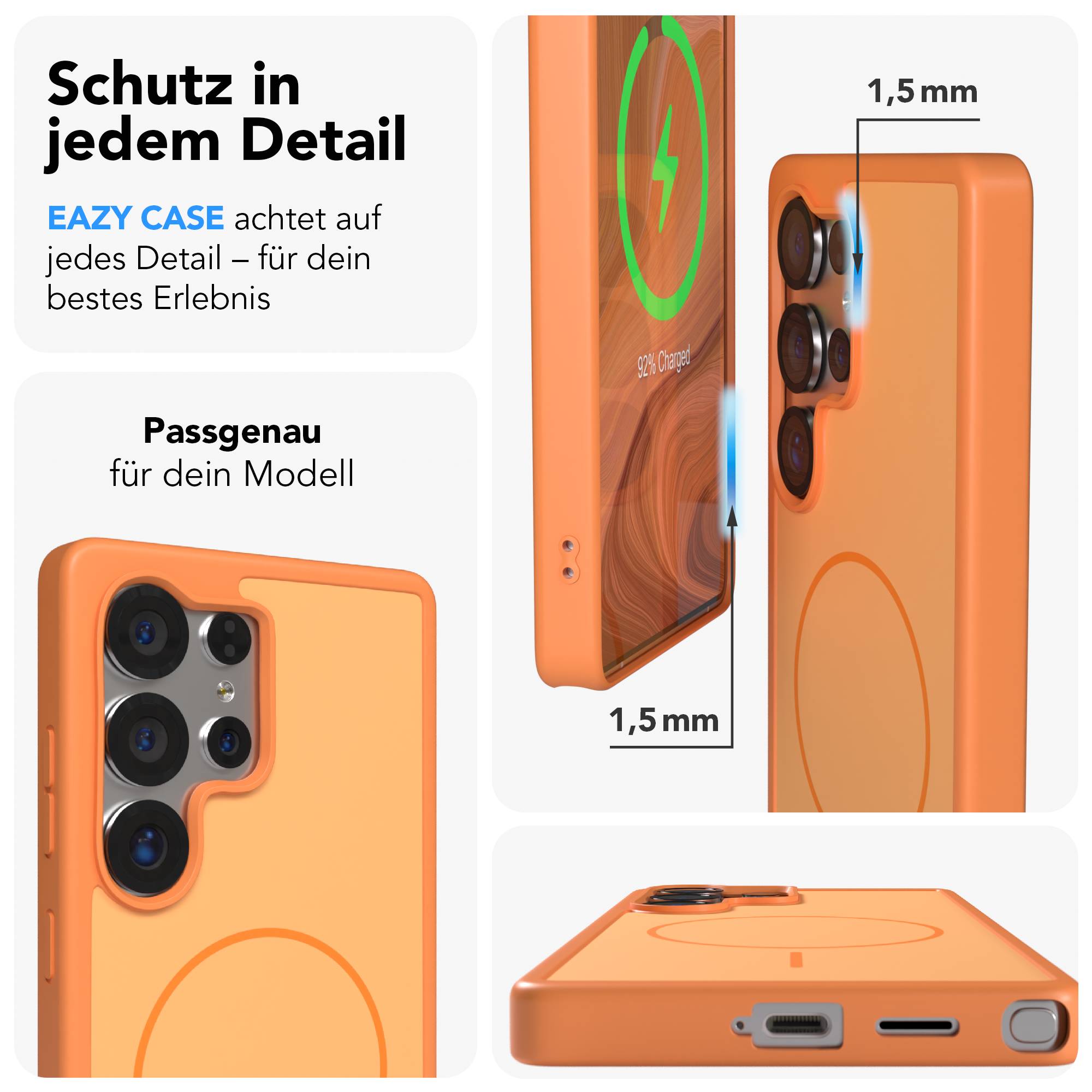 Samsung Galaxy S25 Ultra Bumper Hülle mit MagSafe Outdoor Case 