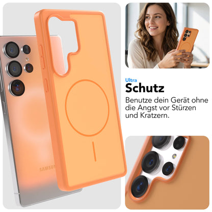 Samsung Galaxy S25 Ultra Bumper Hülle mit MagSafe Outdoor Case 