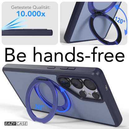 Samsung Galaxy S25 Ultra Bumper Hülle mit drehbarem Ring und MagSafe 