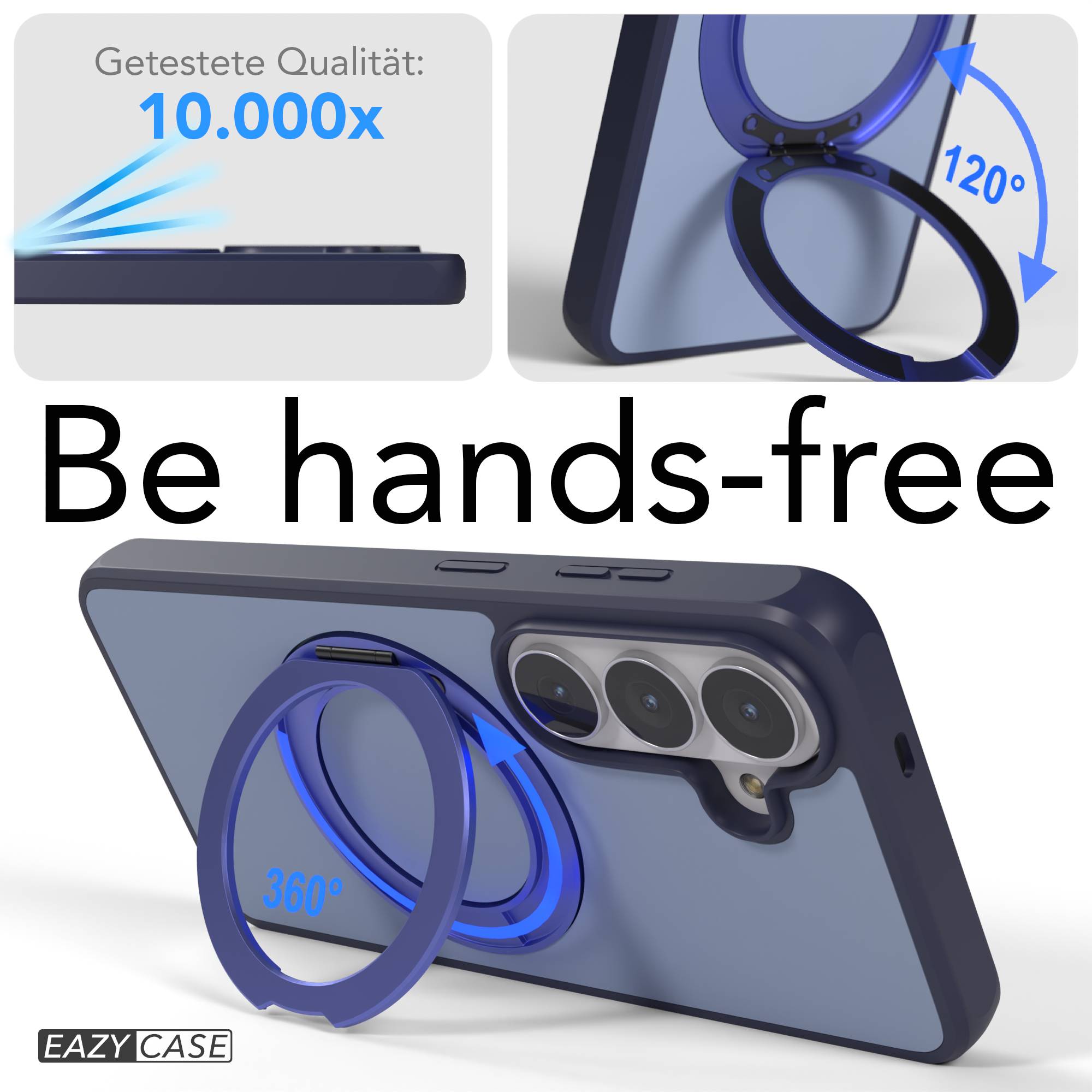 Samsung Galaxy S26 Bumper Hülle mit drehbarem Ring und MagSafe Funktion 