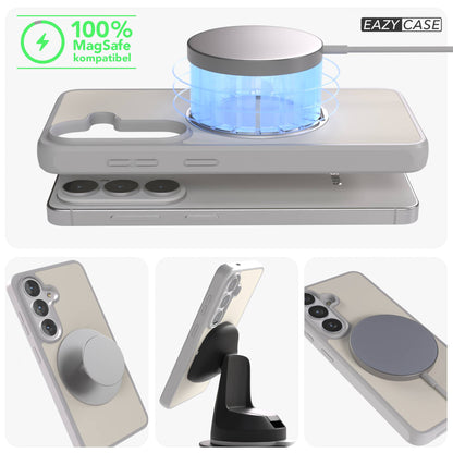 Samsung Galaxy S26 Bumper Hülle mit drehbarem Ring und MagSafe Funktion 