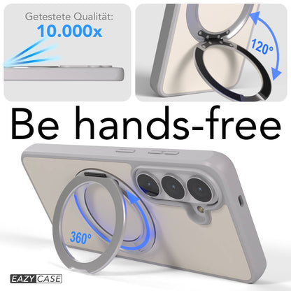 Samsung Galaxy S26 Bumper Hülle mit drehbarem Ring und MagSafe Funktion 