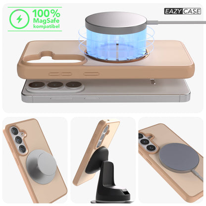 Samsung Galaxy S26 Bumper Hülle mit drehbarem Ring und MagSafe Funktion 