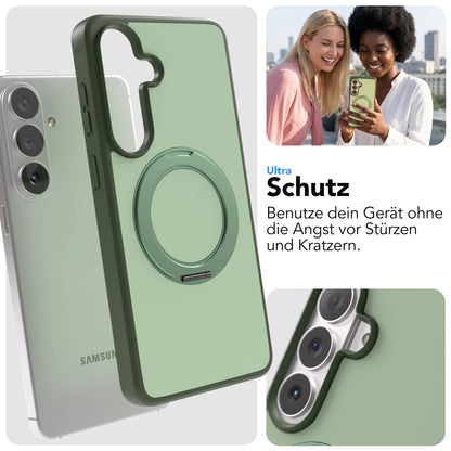 Samsung Galaxy S26 Plus Bumper Hülle mit drehbarem MagSafe Ring 