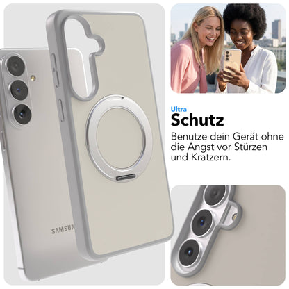 Samsung Galaxy S26 Plus Bumper Hülle mit drehbarem MagSafe Ring 