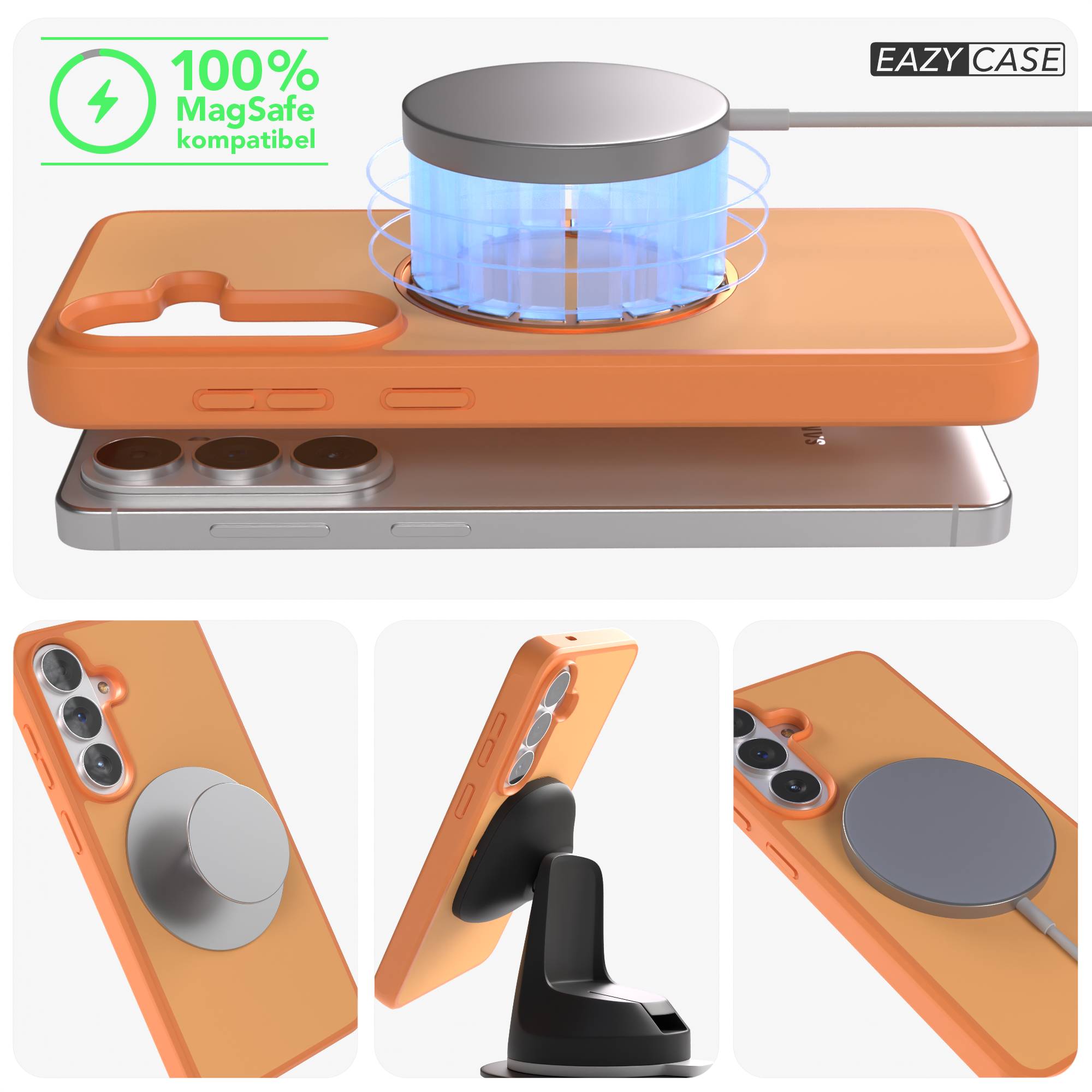 Samsung Galaxy S26 Plus Bumper Hülle mit drehbarem MagSafe Ring 