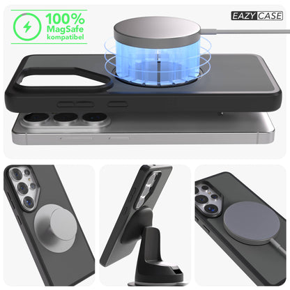 Samsung Galaxy S26 Ultra Bumper Hülle mit drehbarem Ring und MagSafe Funktion 