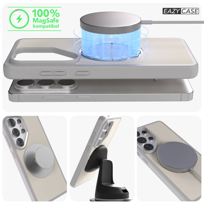 Samsung Galaxy S26 Ultra Bumper Hülle mit drehbarem Ring und MagSafe Funktion 
