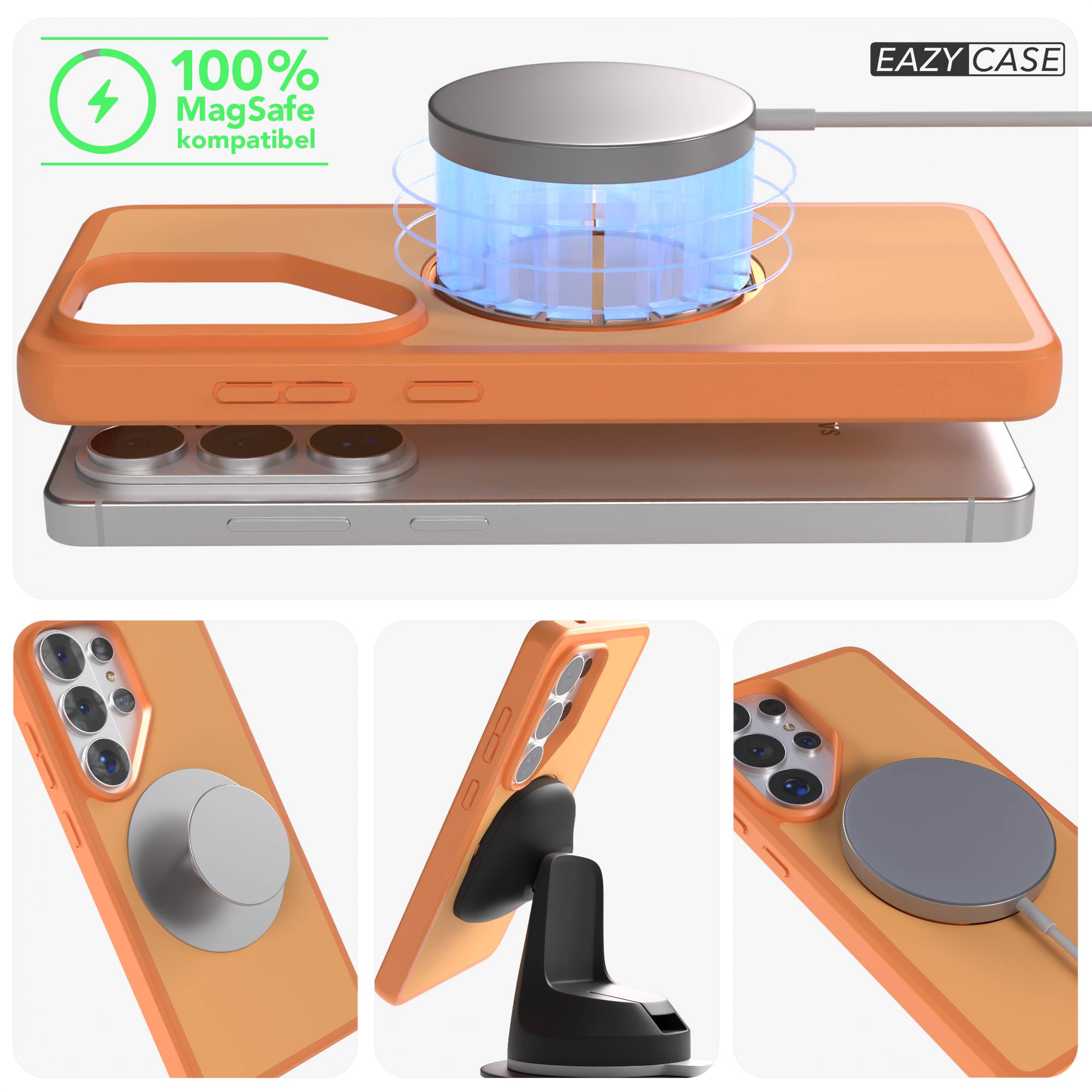 Samsung Galaxy S26 Ultra Bumper Hülle mit drehbarem Ring und MagSafe Funktion 