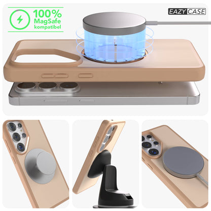 Samsung Galaxy S26 Ultra Bumper Hülle mit drehbarem Ring und MagSafe Funktion 