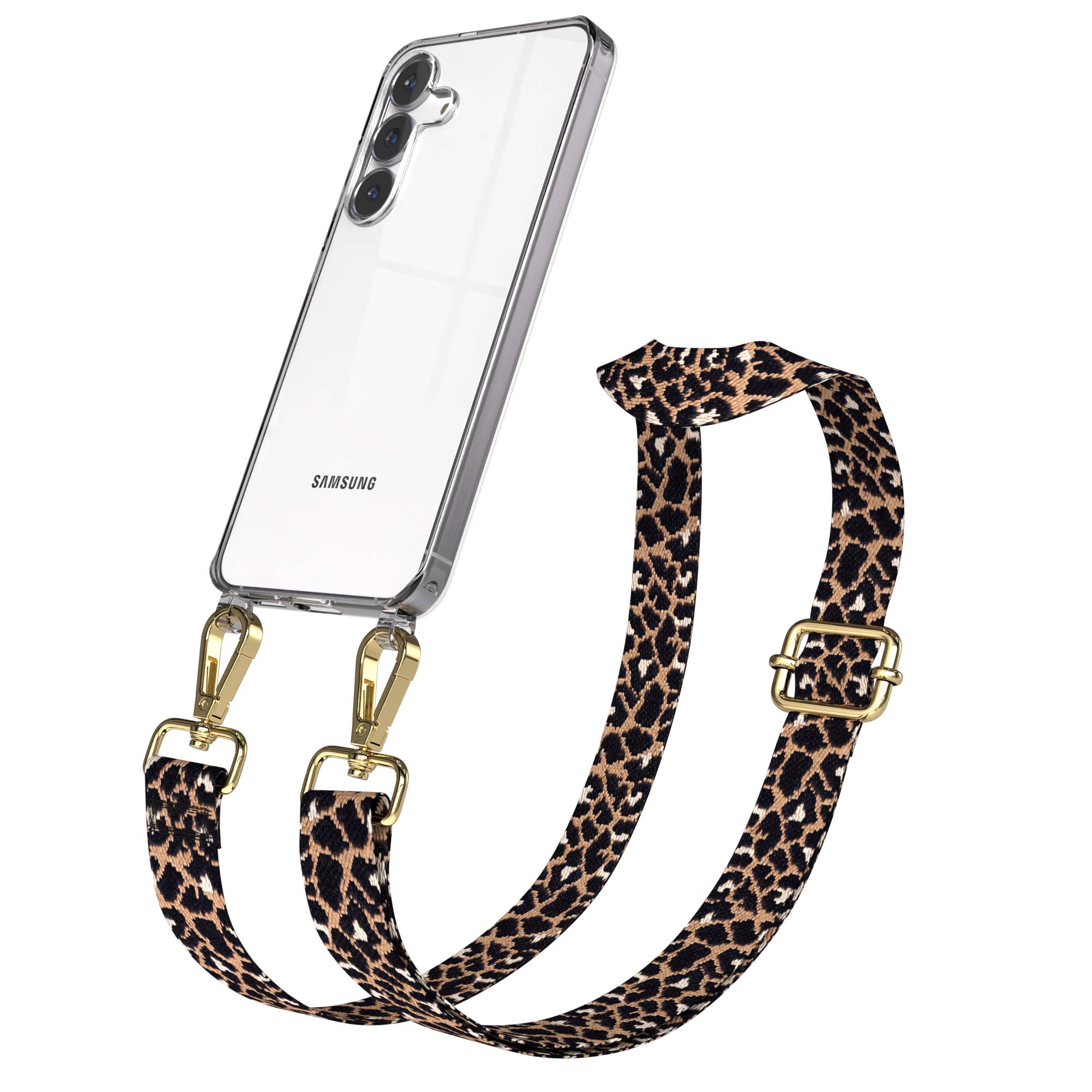 Samsung Galaxy S25 FE Handykette mit verstellbarem Boho Band Set 