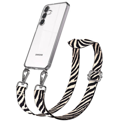 Samsung Galaxy S25 FE Handykette mit verstellbarem Boho Band Set 