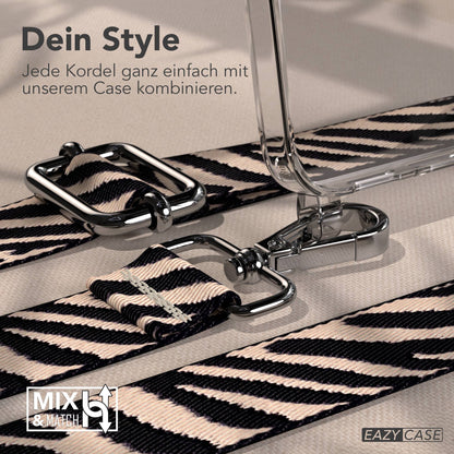 Samsung Galaxy S25 FE Handykette mit verstellbarem Boho Band Set 