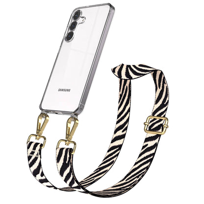 Samsung Galaxy S25 FE Handykette mit verstellbarem Boho Band Set 