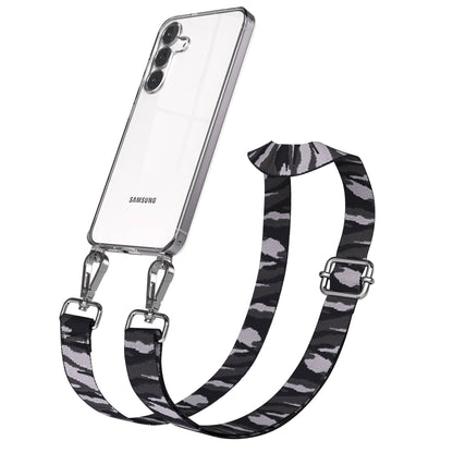 Samsung Galaxy S25 FE Handykette mit verstellbarem Boho Band Set 