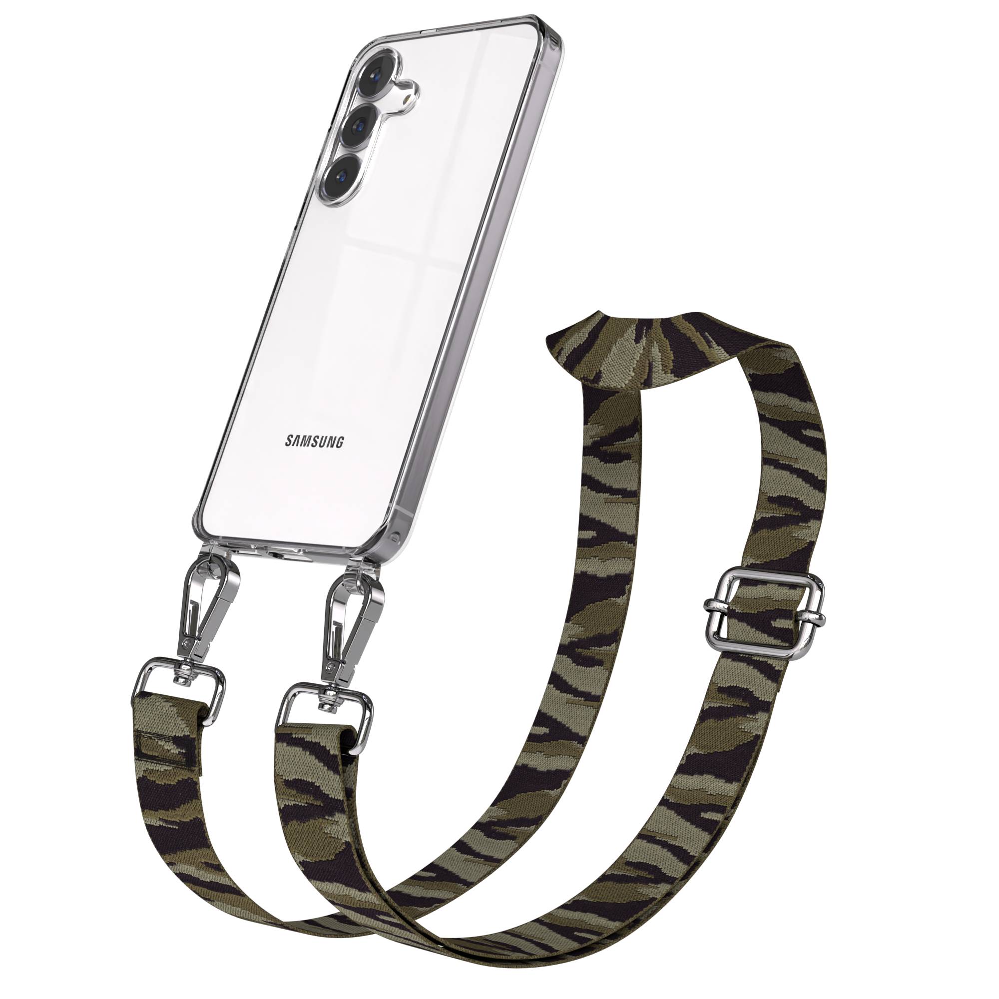 Samsung Galaxy S25 FE Handykette mit verstellbarem Boho Band Set 