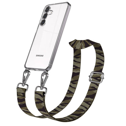 Samsung Galaxy S25 FE Handykette mit verstellbarem Boho Band Set 