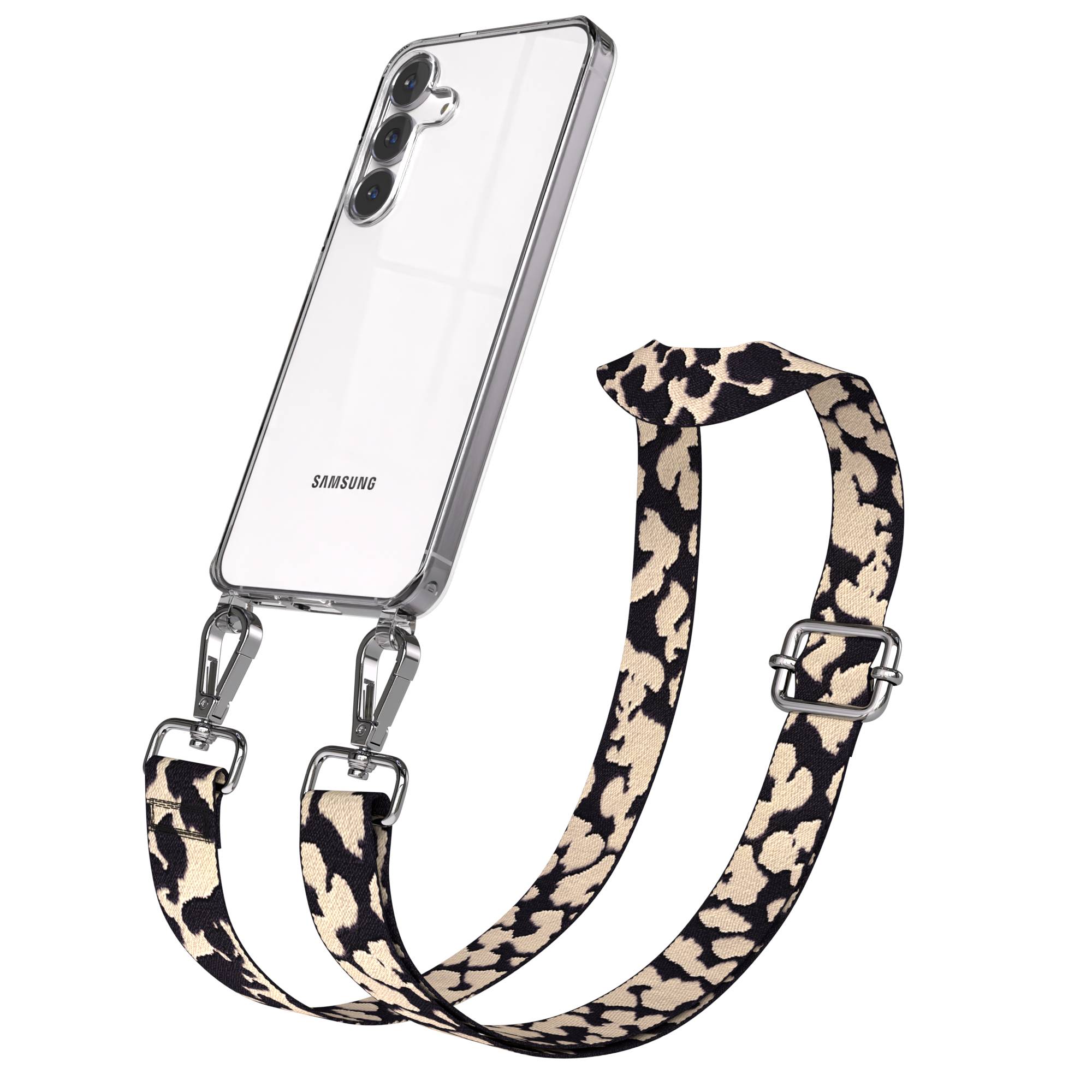 Samsung Galaxy S25 FE Handykette mit verstellbarem Boho Band Set 