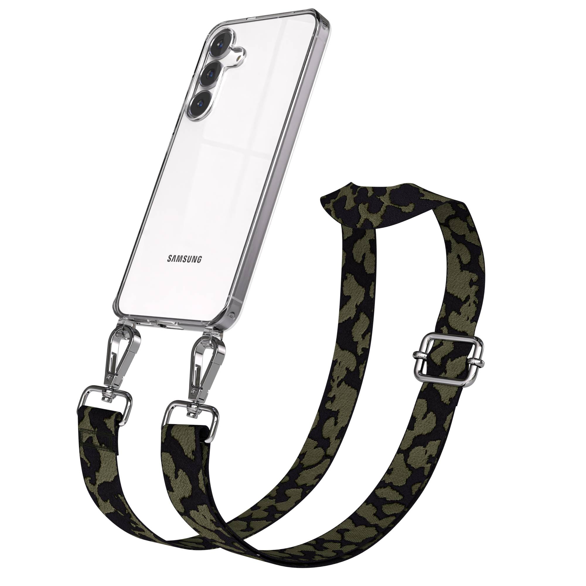 Samsung Galaxy S25 FE Handykette mit verstellbarem Boho Band Set 