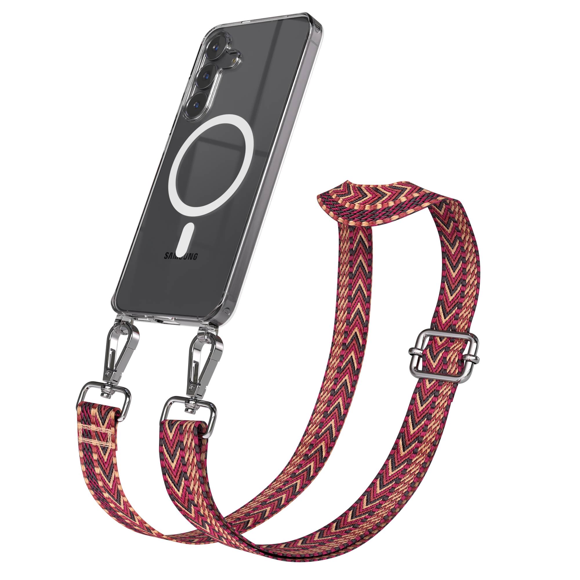 Samsung Galaxy S25 FE Handykette MagSafe mit Boho Band verstellbar 