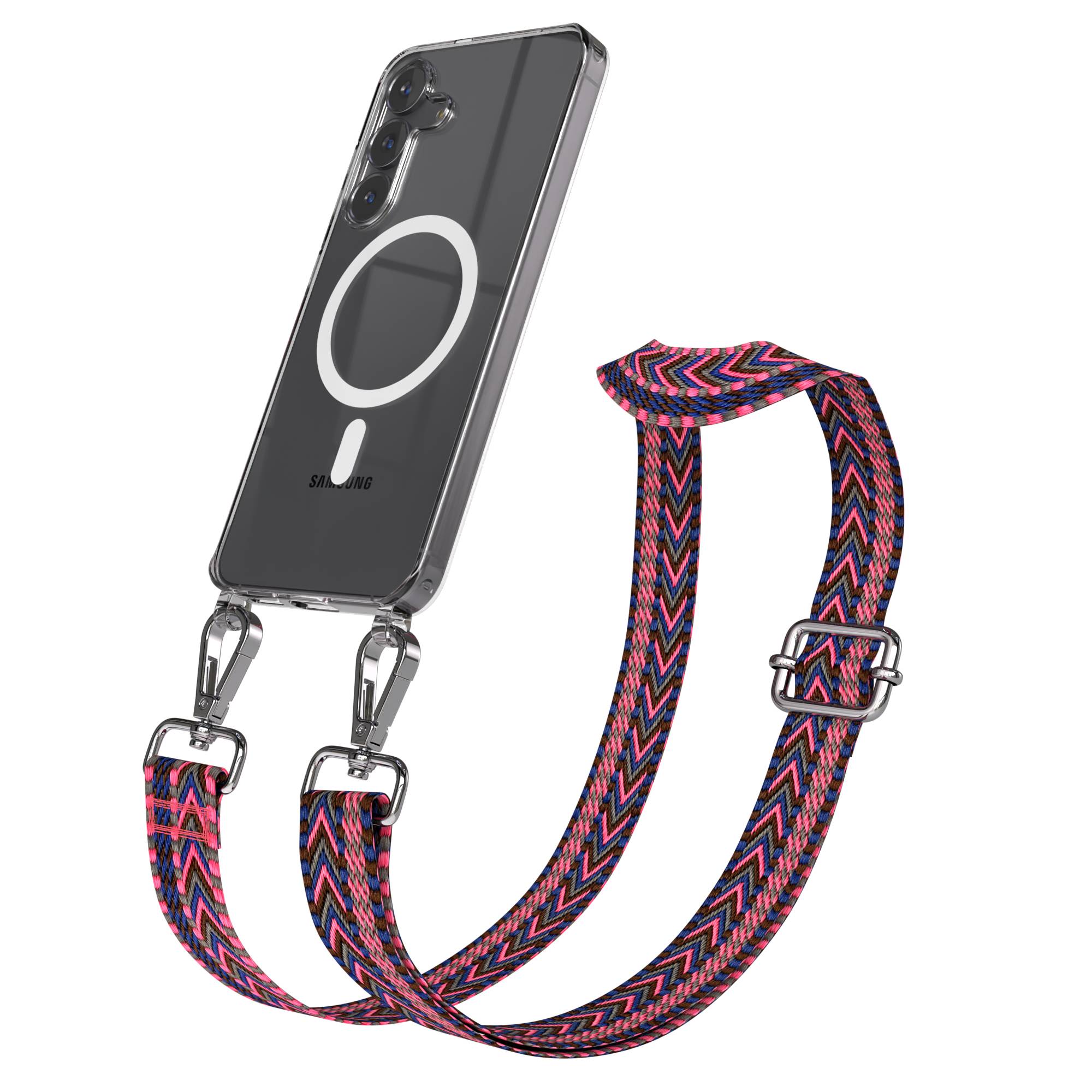 Samsung Galaxy S25 FE Handykette MagSafe mit Boho Band verstellbar 