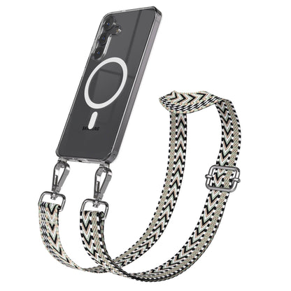 Samsung Galaxy S25 FE Handykette MagSafe mit Boho Band verstellbar 