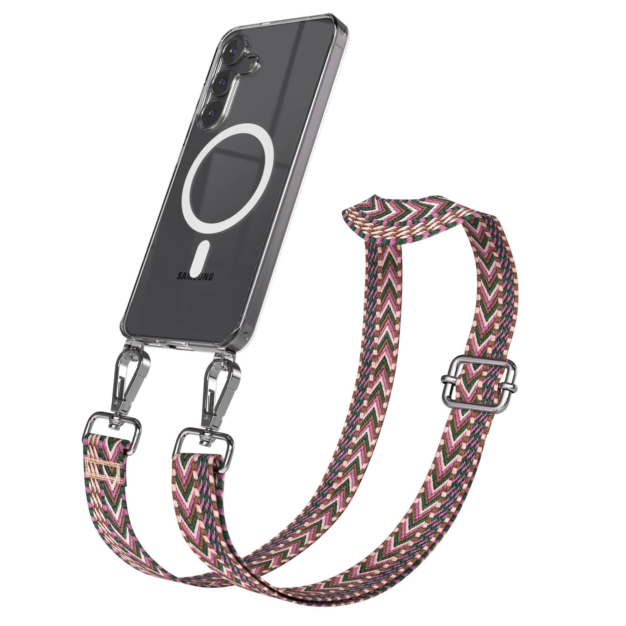 Samsung Galaxy S25 FE Handykette MagSafe mit Boho Band verstellbar 