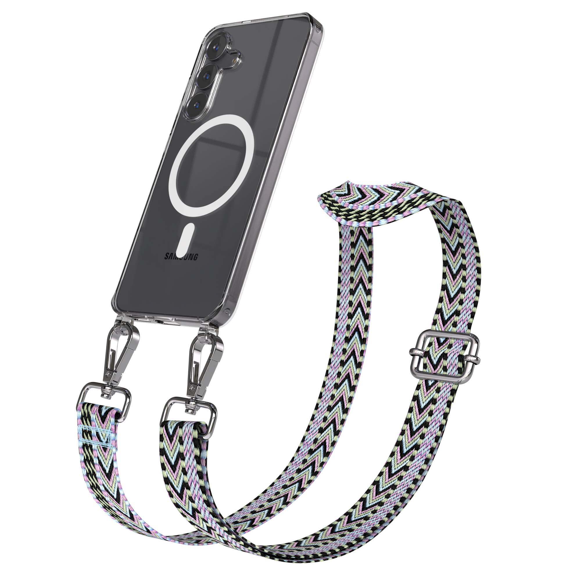Samsung Galaxy S25 FE Handykette MagSafe mit Boho Band verstellbar 
