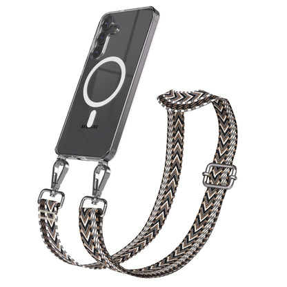 Samsung Galaxy S25 FE Handykette MagSafe mit Boho Band verstellbar 