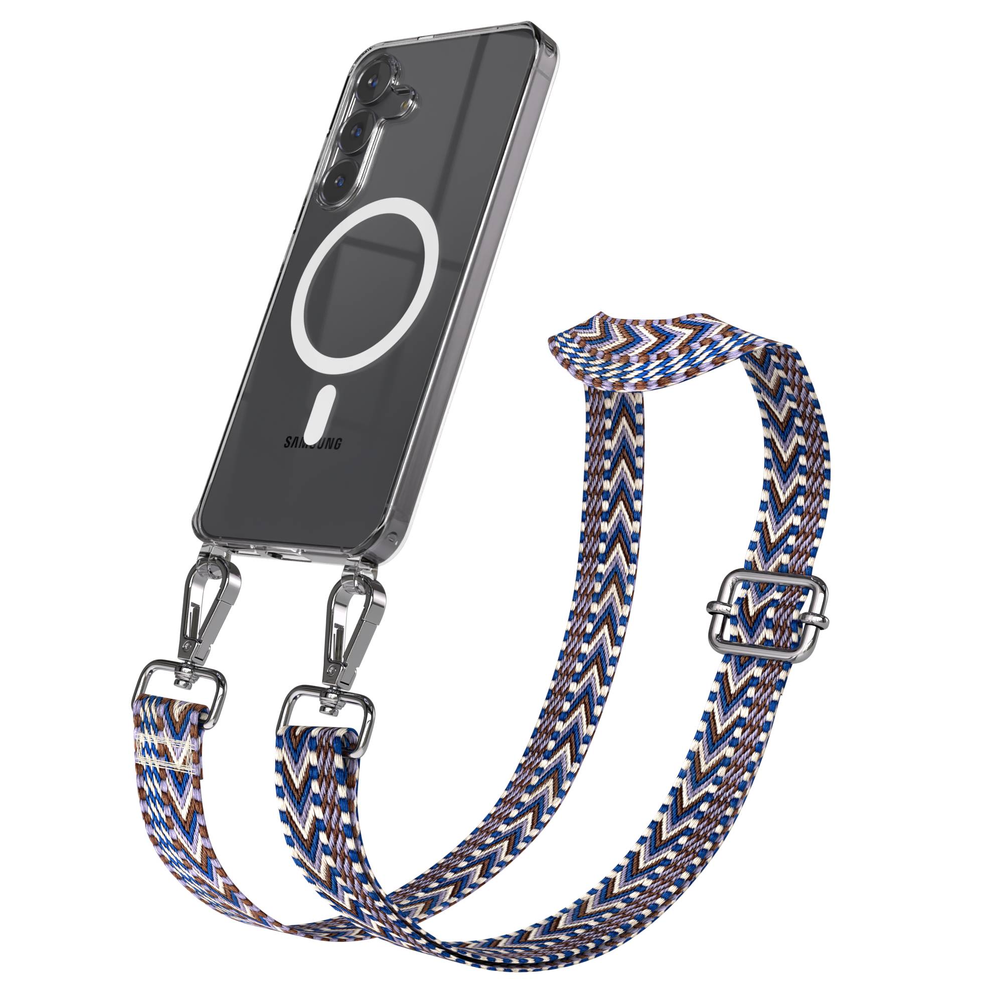 Samsung Galaxy S25 FE Handykette MagSafe mit Boho Band verstellbar 
