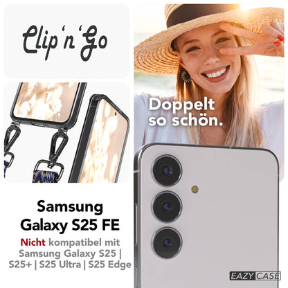 Samsung Galaxy S25 FE Handykette MagSafe mit Boho Band verstellbar 