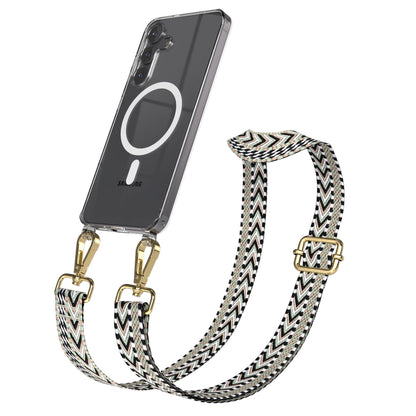 Samsung Galaxy S25 FE Handykette MagSafe mit Boho Band verstellbar 