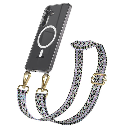 Samsung Galaxy S25 FE Handykette MagSafe mit Boho Band verstellbar 
