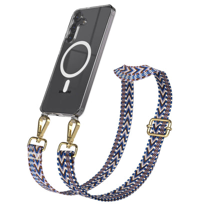 Samsung Galaxy S25 FE Handykette MagSafe mit Boho Band verstellbar 
