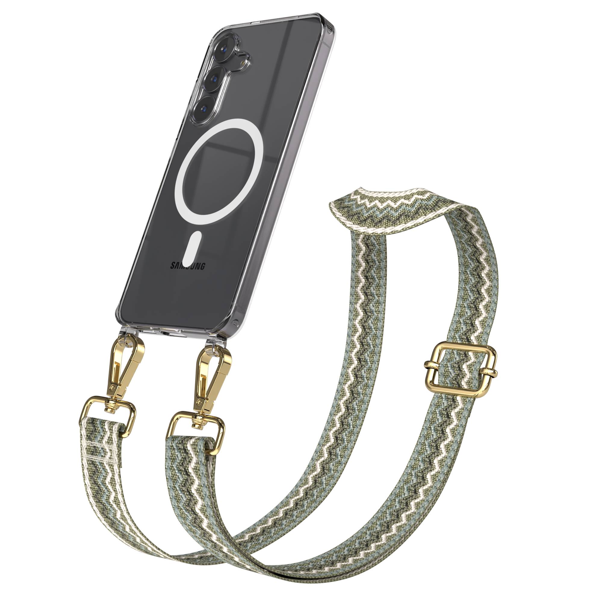Samsung Galaxy S25 FE Handykette MagSafe mit Boho Band verstellbar 
