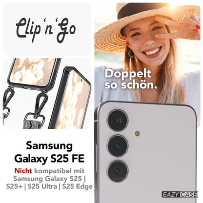 Samsung Galaxy S25 FE Handykette MagSafe mit Boho Band verstellbar 