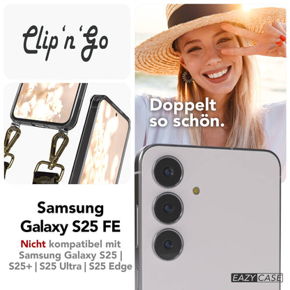 Samsung Galaxy S25 FE Handykette MagSafe mit verstellbarem Boho Band 