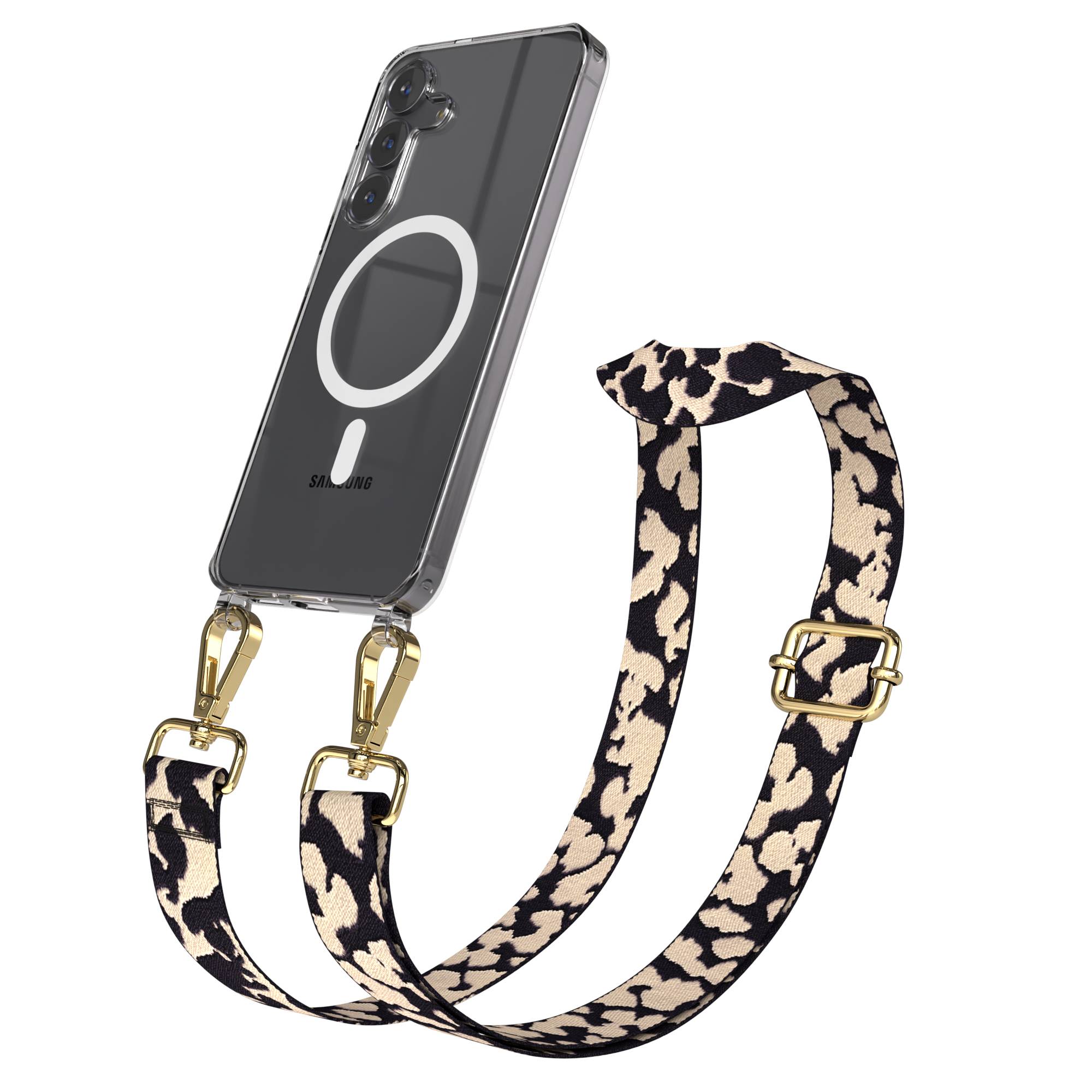 Samsung Galaxy S25 FE Handykette MagSafe mit verstellbarem Boho Band 