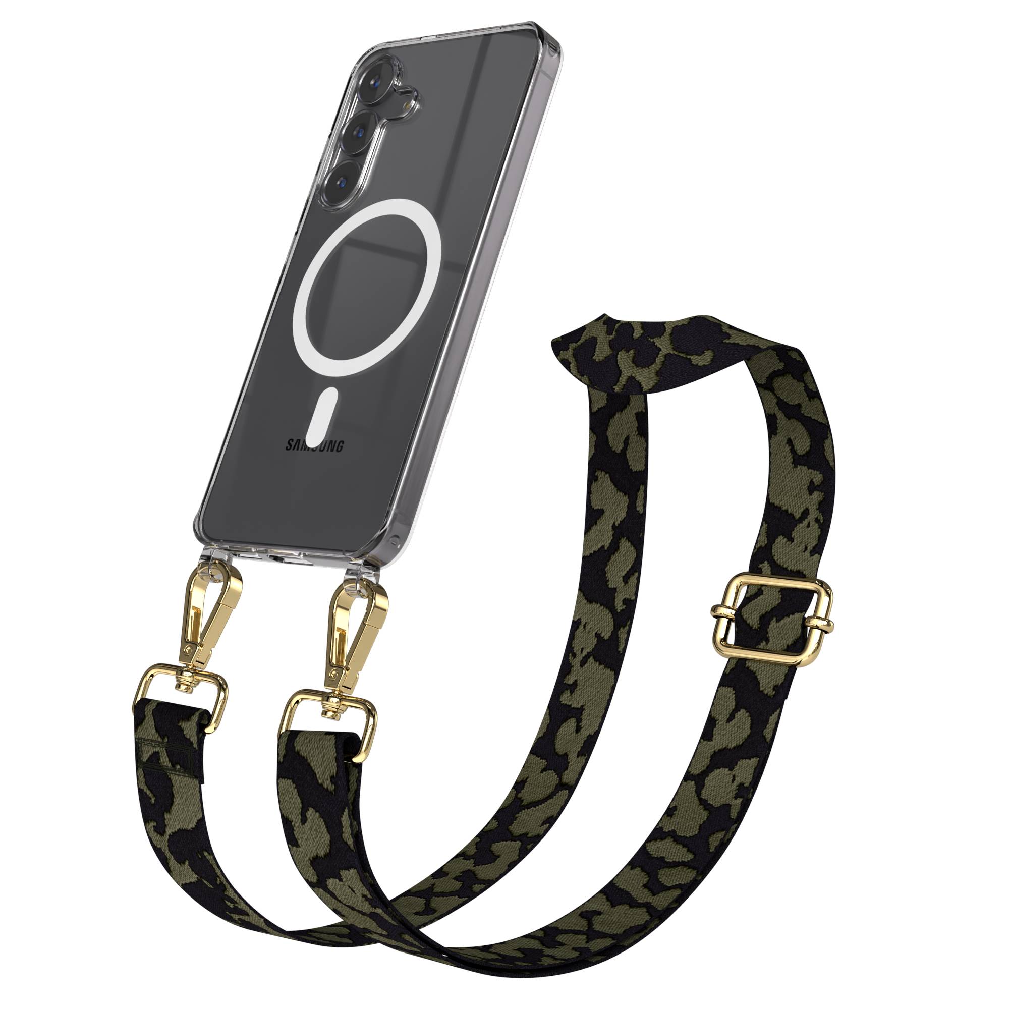 Samsung Galaxy S25 FE Handykette MagSafe mit verstellbarem Boho Band 