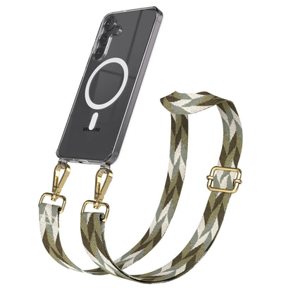 Samsung Galaxy S25 FE Handykette MagSafe mit verstellbarem Boho Band 
