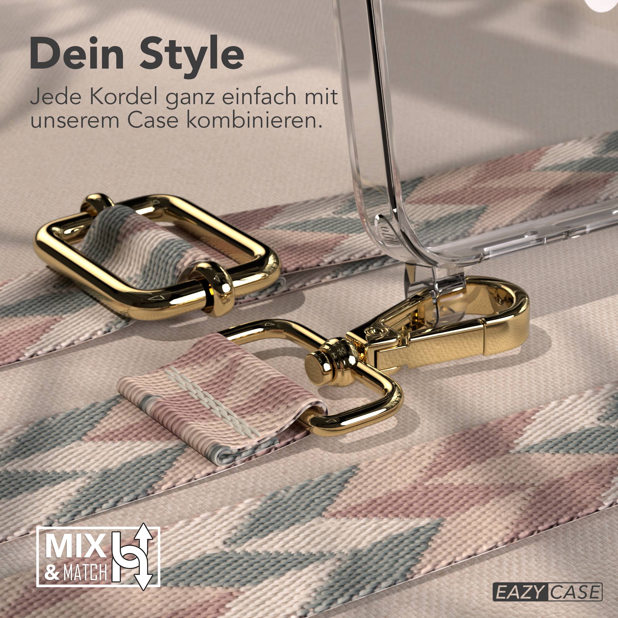 Samsung Galaxy S25 FE Handykette MagSafe mit verstellbarem Boho Band 