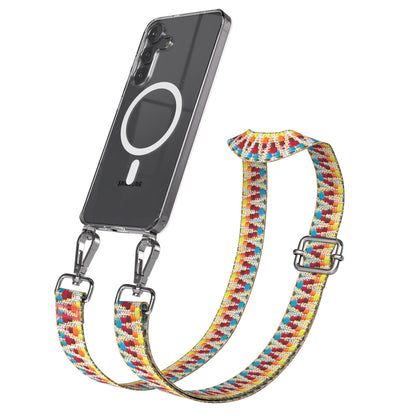 Samsung Galaxy S25 FE Handykette MagSafe mit verstellbarem Boho Band 