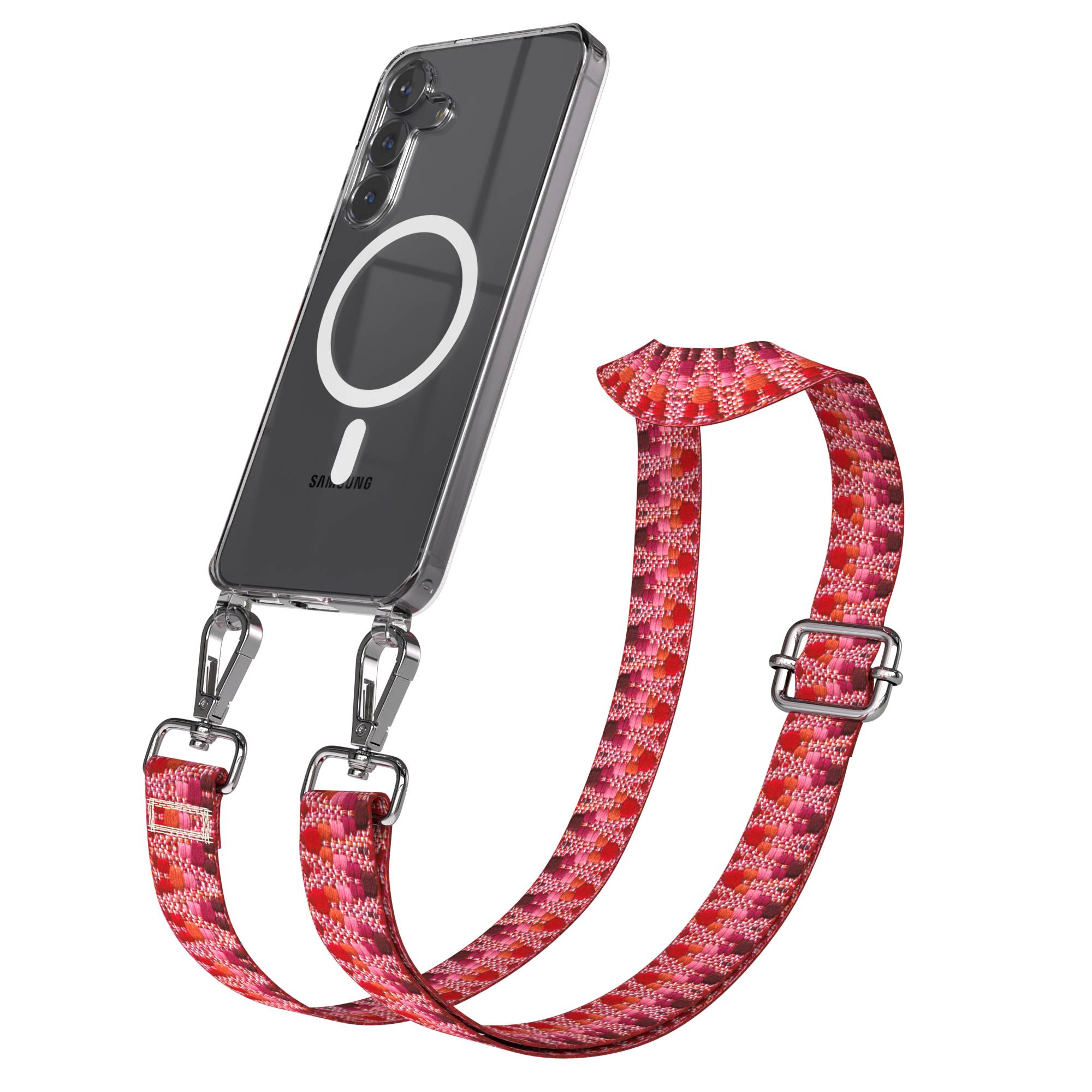 Samsung Galaxy S25 FE Handykette MagSafe mit verstellbarem Boho Band 